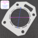 Throttle Body Gasket - Fits Rsx And Civic SI - Thermal 62mm 70mm